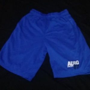 Men's Aeropostale athletic shorts size small blue